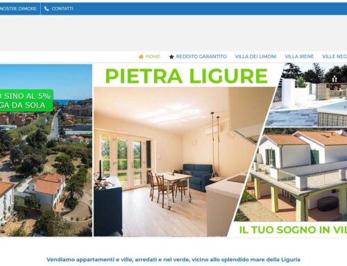 Sito Web Immobiliare Case in Liguria –  Pietra Ligure